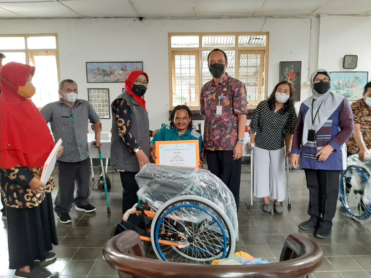 19 Penyandang Disabilitas Fisik Kota Magelang Terima Bantuan ATENSI