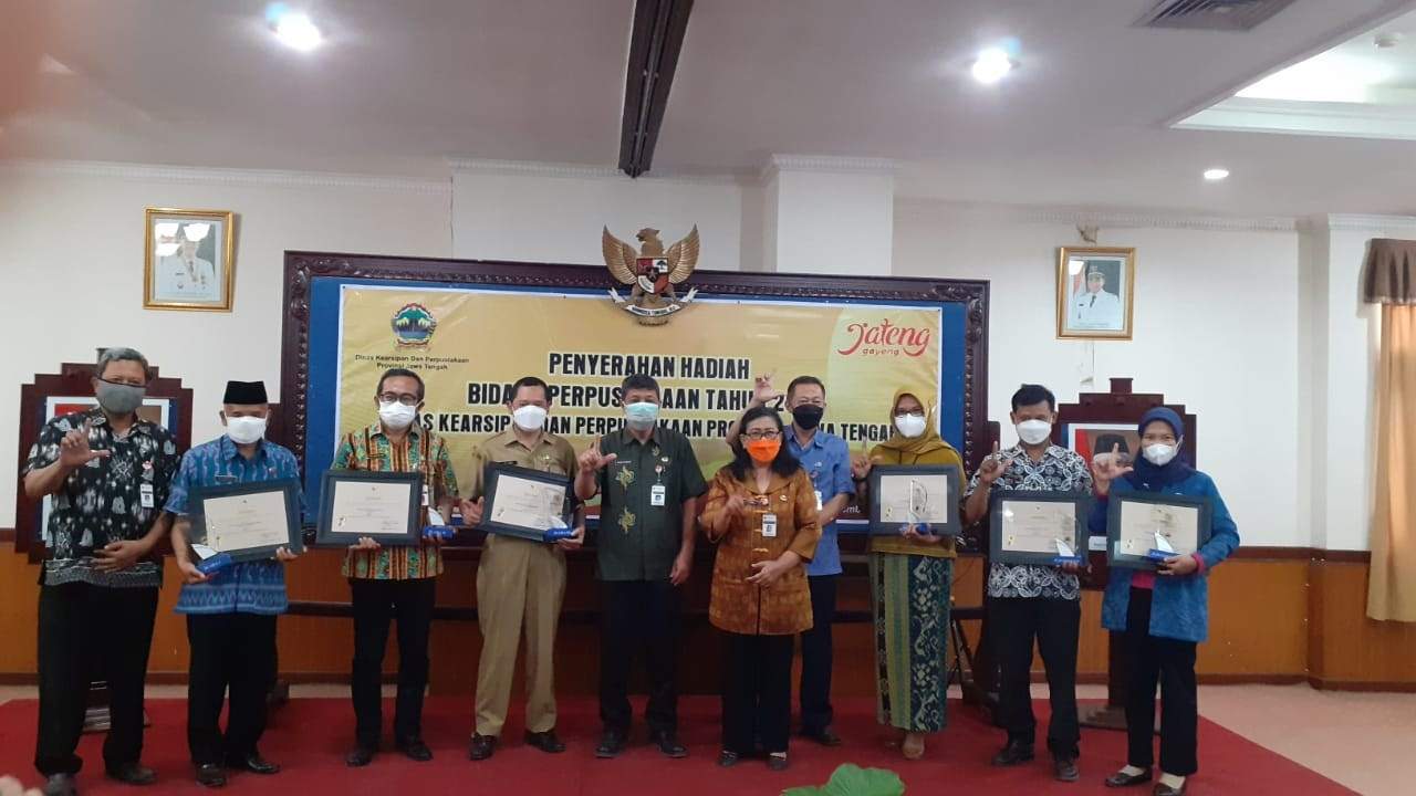 Perpustakaan Umum Kota Magelang raih juara 2 Lomba Perpustakaan Umum Tingkat Jateng 2021