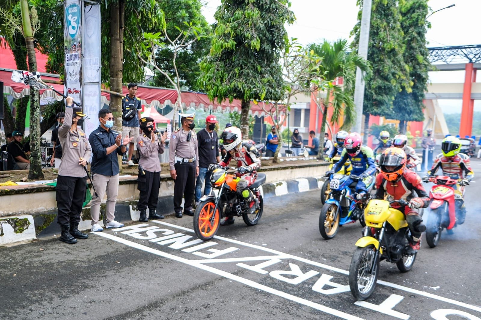 DISPORAPAR KOTA MAGELANG RESMIKAN SAMAPTA MINI SIRKUIT