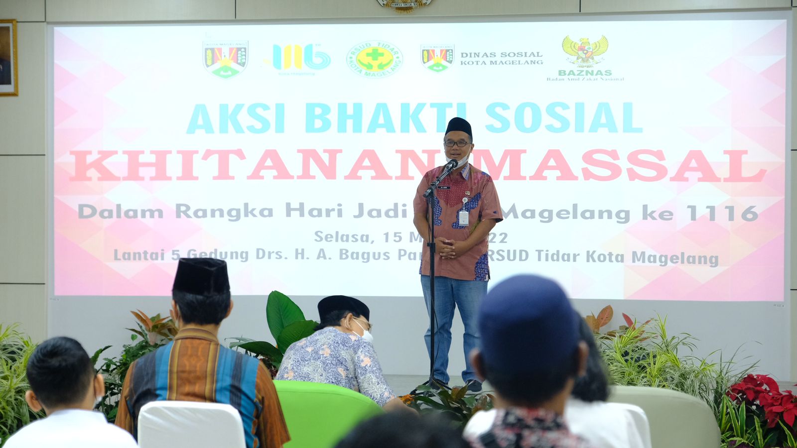 SAMBUT HARI JADI KE-1116 KOTA MAGELANG, RSUD TIDAR GELAR KHITANAN MASSAL GRATIS