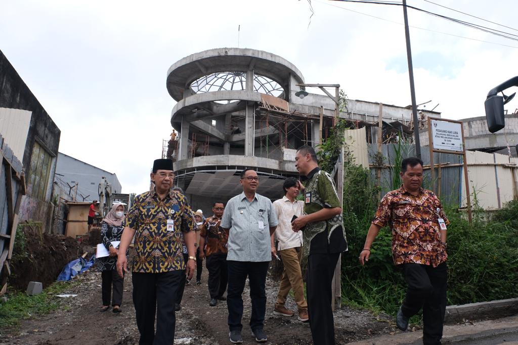 WALI KOTA TINJAU LAPANGAN PAKET PEKERJAAN STRATEGIS KOTA MAGELANG