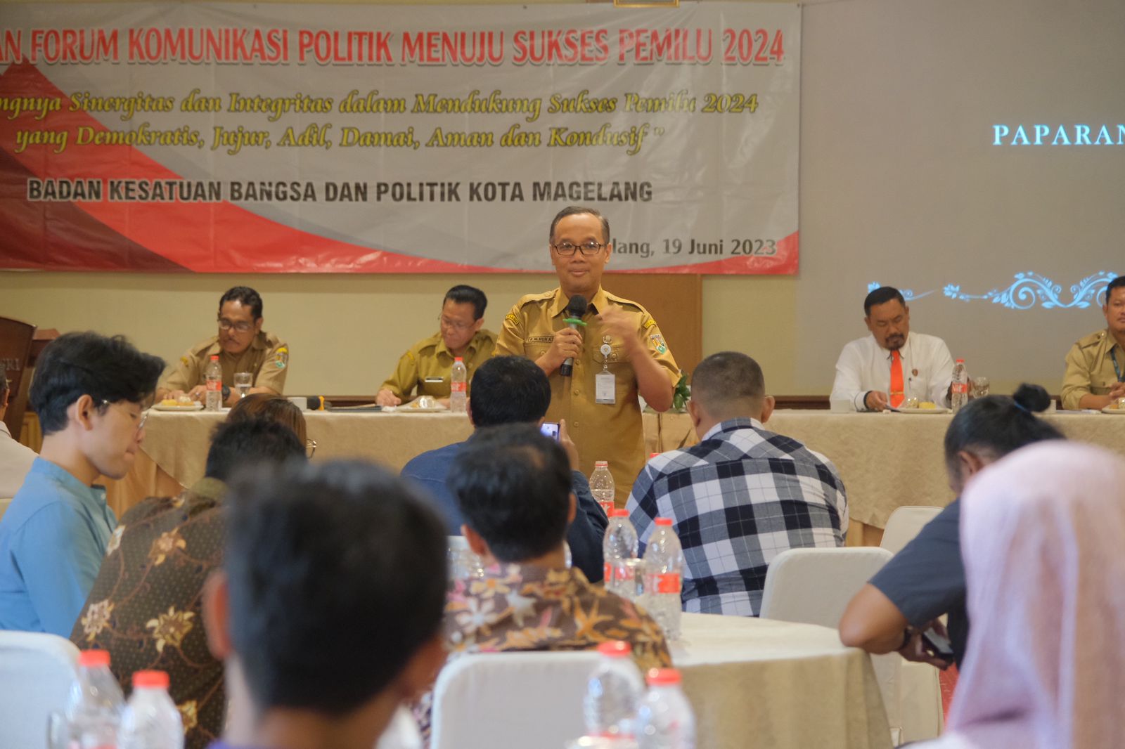 WALI KOTA MAGELANG AJAK MASYARAKAT BERDEMOKRASI DENGAN SANTUN