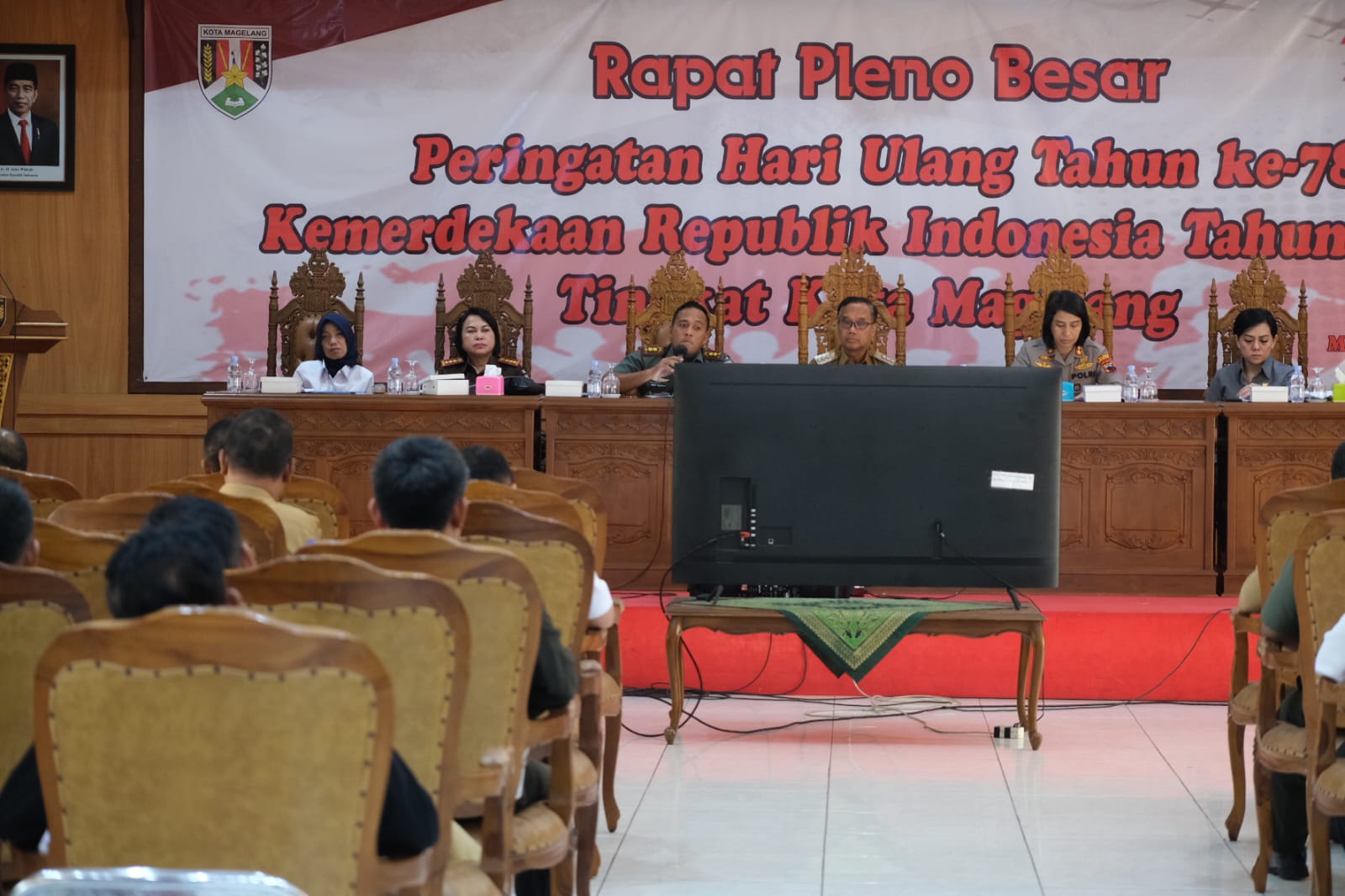 RANGKAIAN KEGIATAN PERINGATAN HUT KE-78 KEMERDEKAAN RI DI KOTA MAGELANG