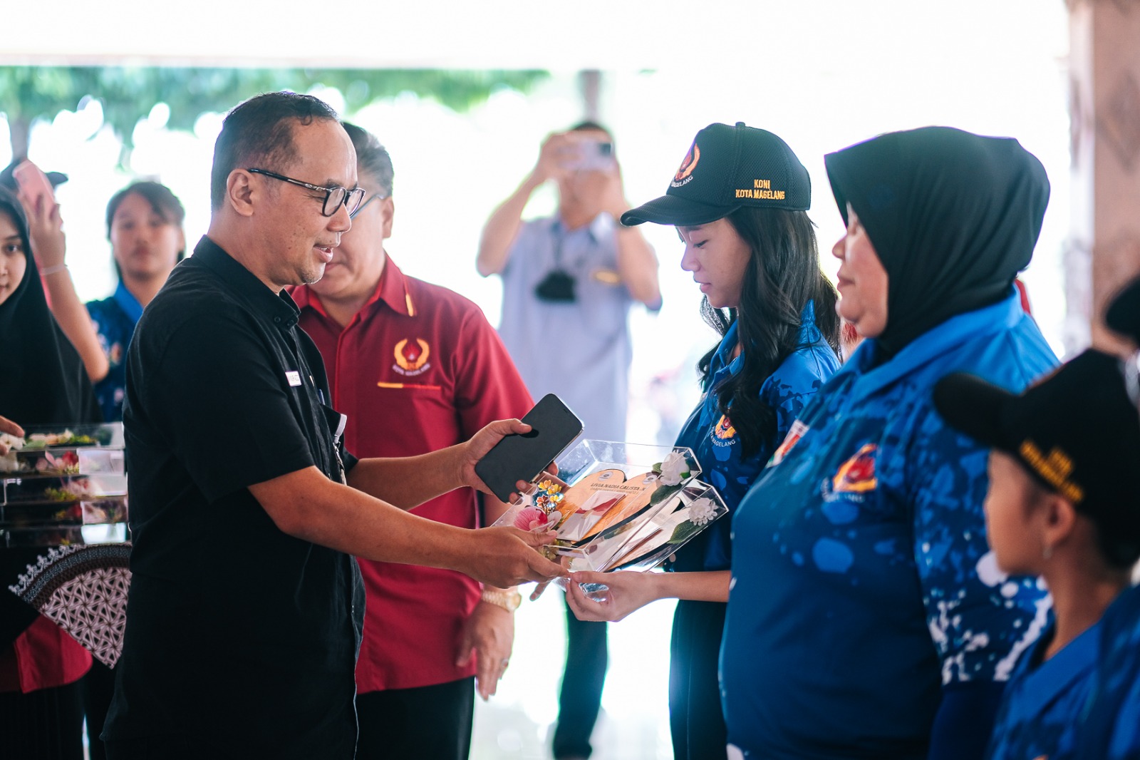 WALI KOTA MAGELANG TERIMA KEMBALI KONTINGEN PORPROV JATENG XVI/2023