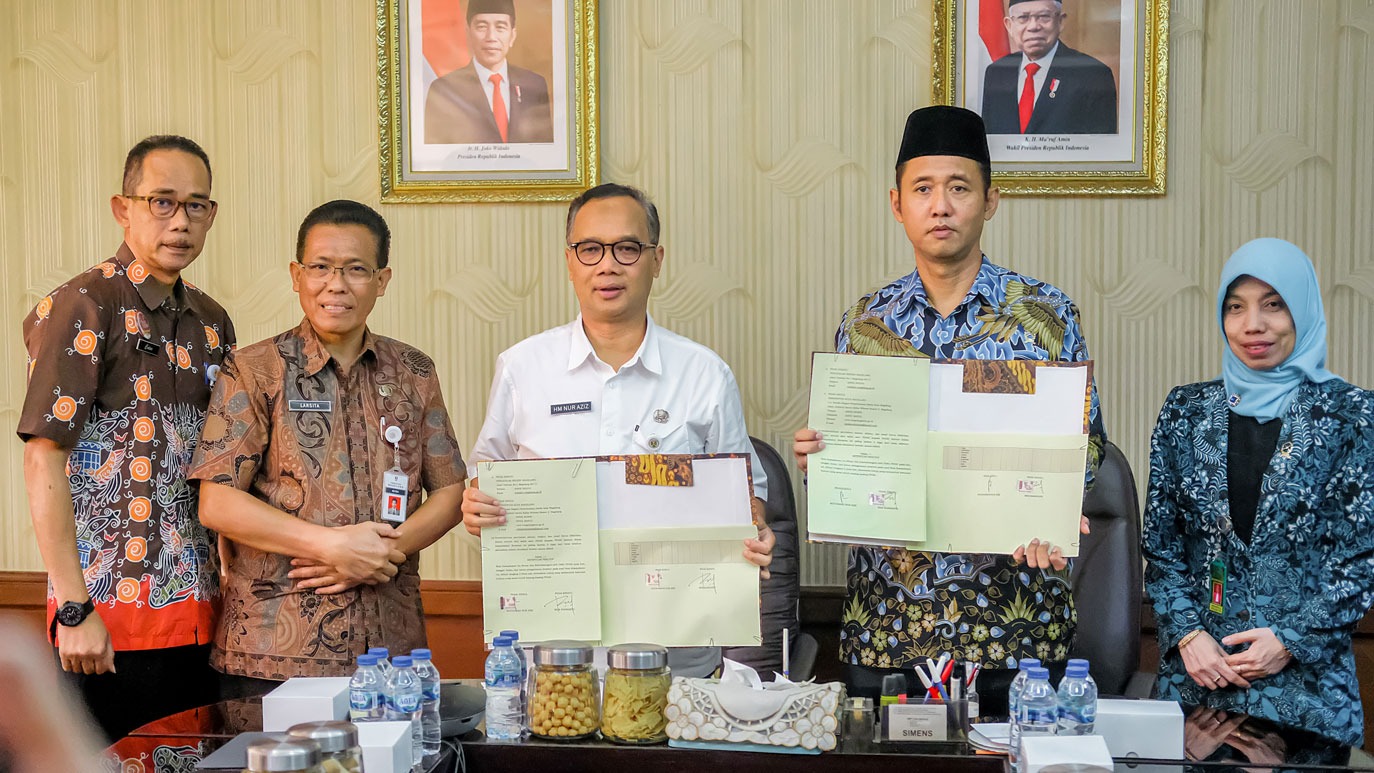 PERCEPAT LAYANAN PUBLIK, PEMKOT DAN PENGADILAN NEGERI KOTA MAGELANG JALIN KERJASAMA