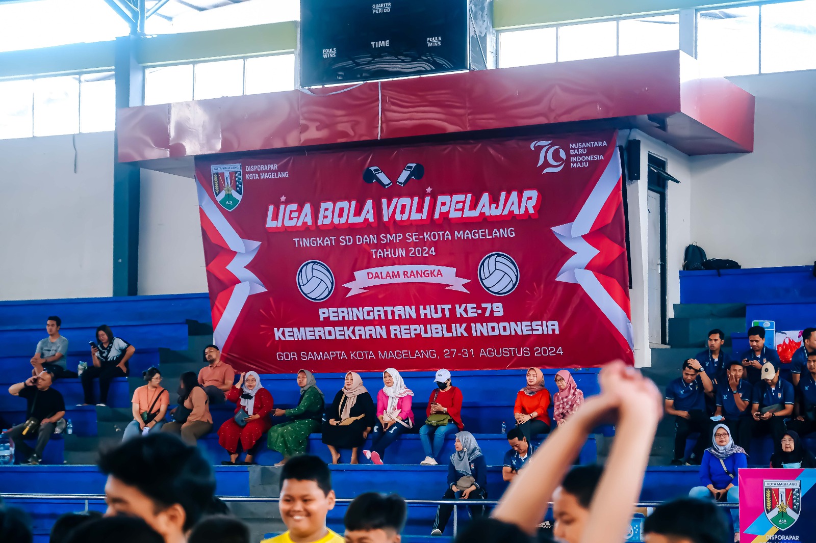 PEMKOT GELAR LIGA VOLI ANTAR SD DAN SMP SE-KOTA MAGELANG 2024