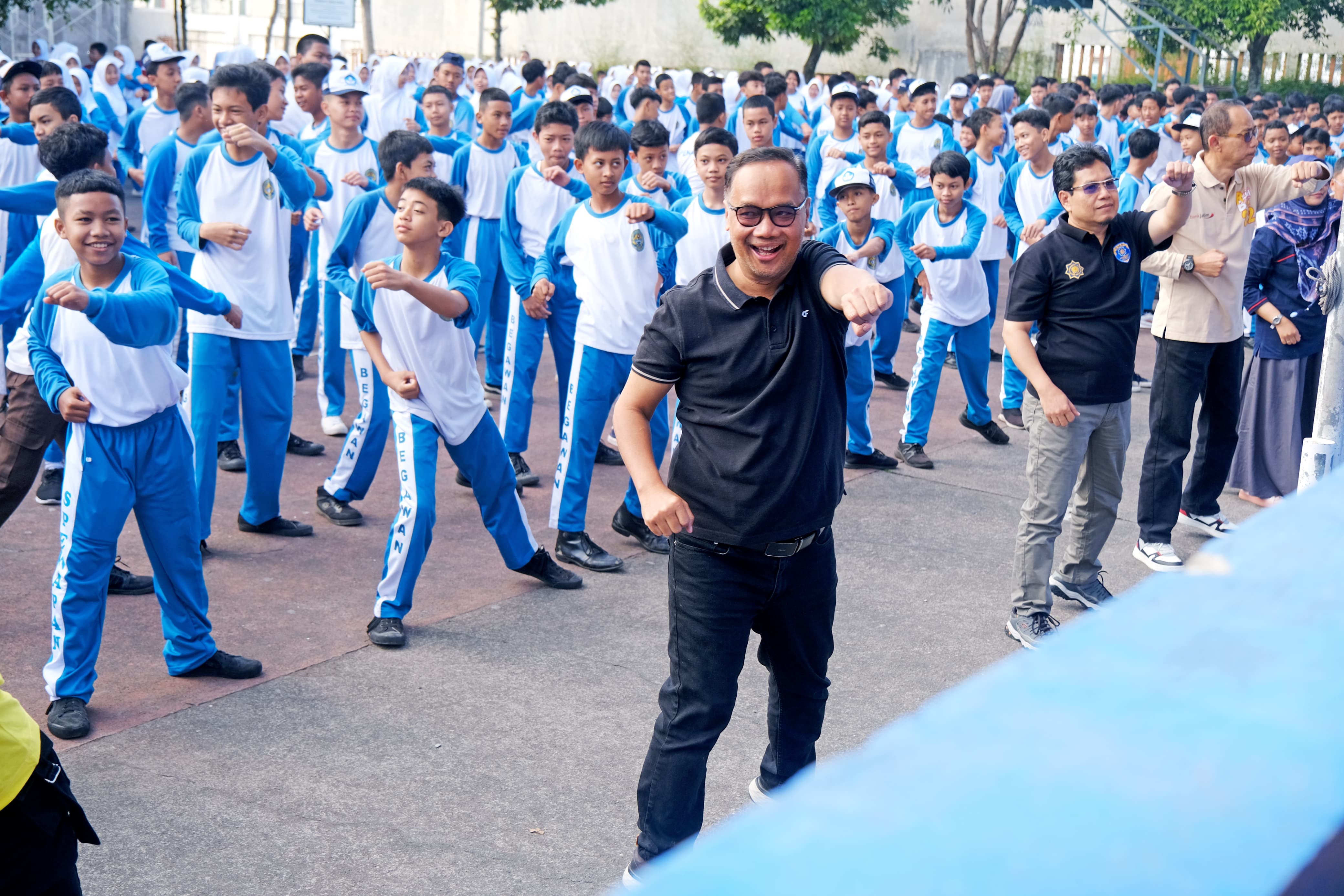 GABS SUKSES DIGELAR, SISWA-SISWI DI KOTA MAGELANG SARAPAN SEHAT BERSAMA DAN MINUM TABLET TAMBAH DARAH