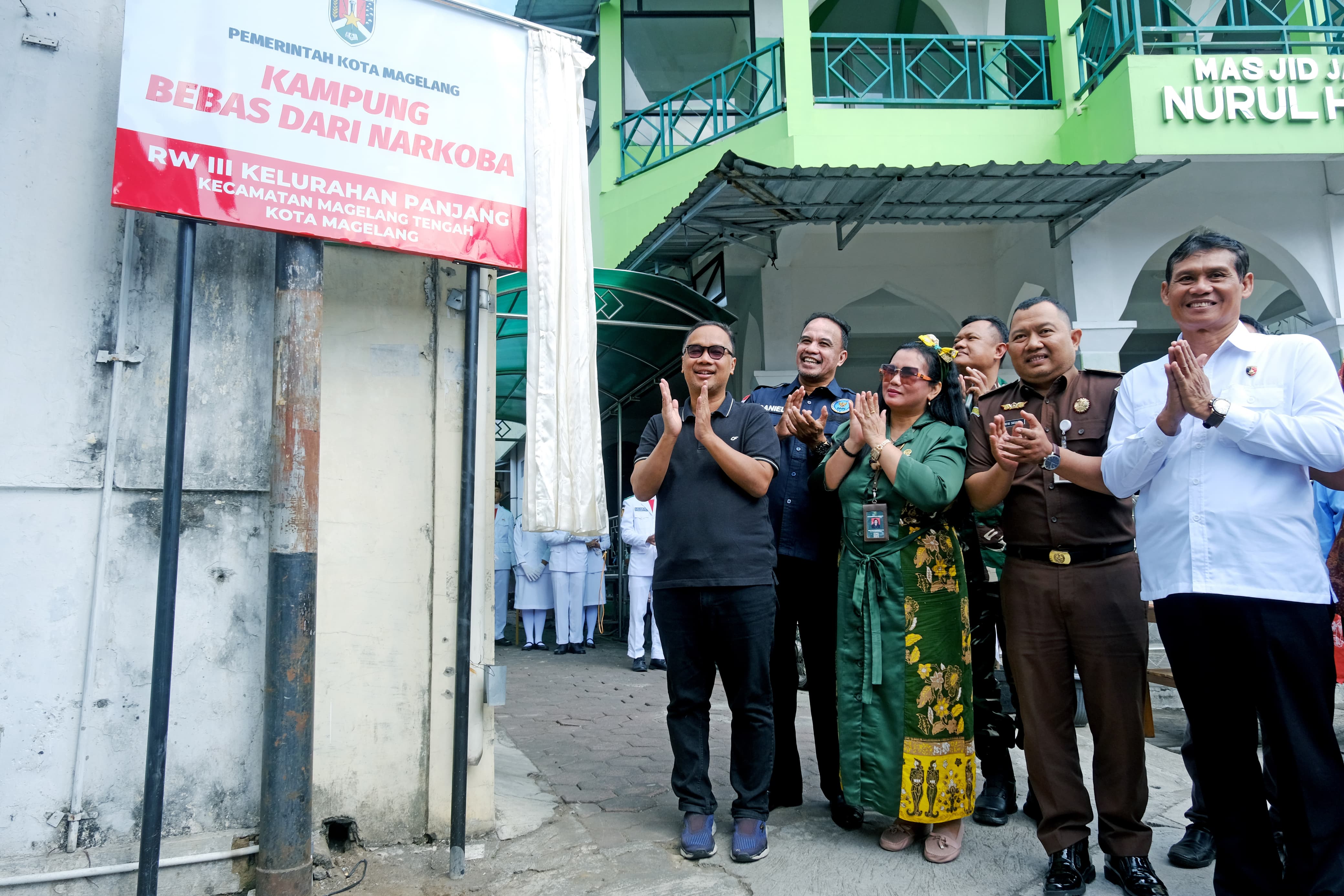 BOGEMAN DAN JURITAN KOTA MAGELANG DICANANGKAN JADI KAMPUNG BEBAS NARKOBA