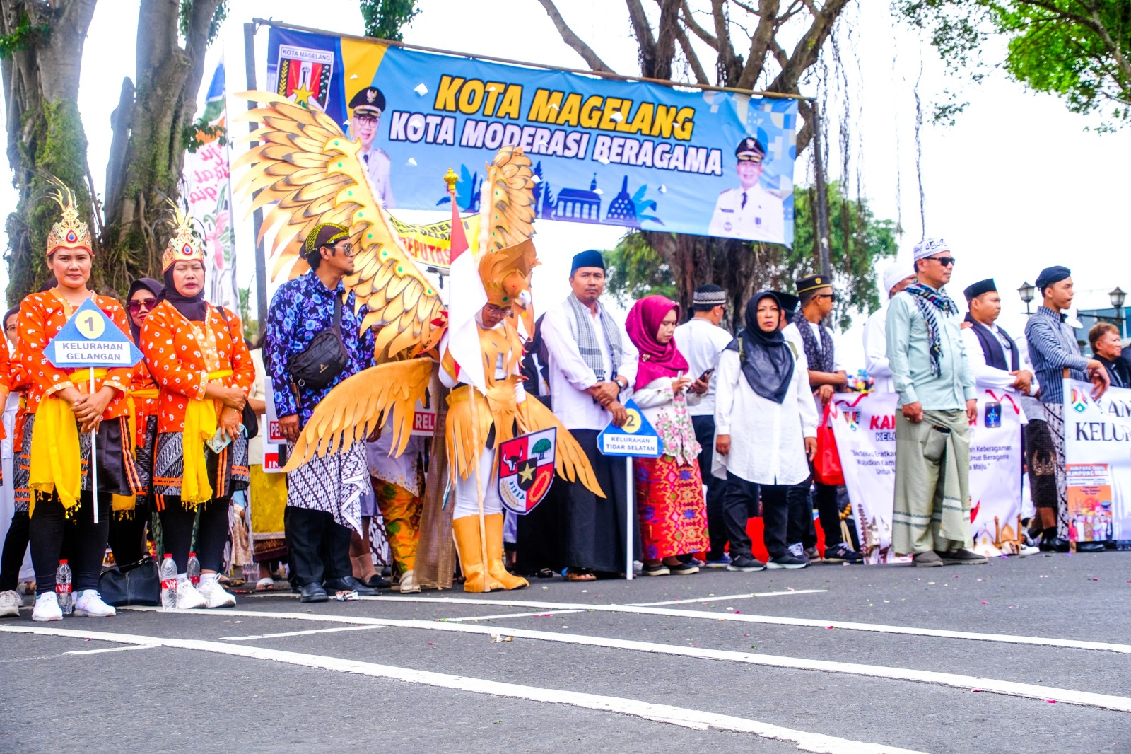 KUATKAN TOLERANSI, KOTA MAGELANG GELAR KIRAB BUDAYA KAMPUNG RELIGI 2024