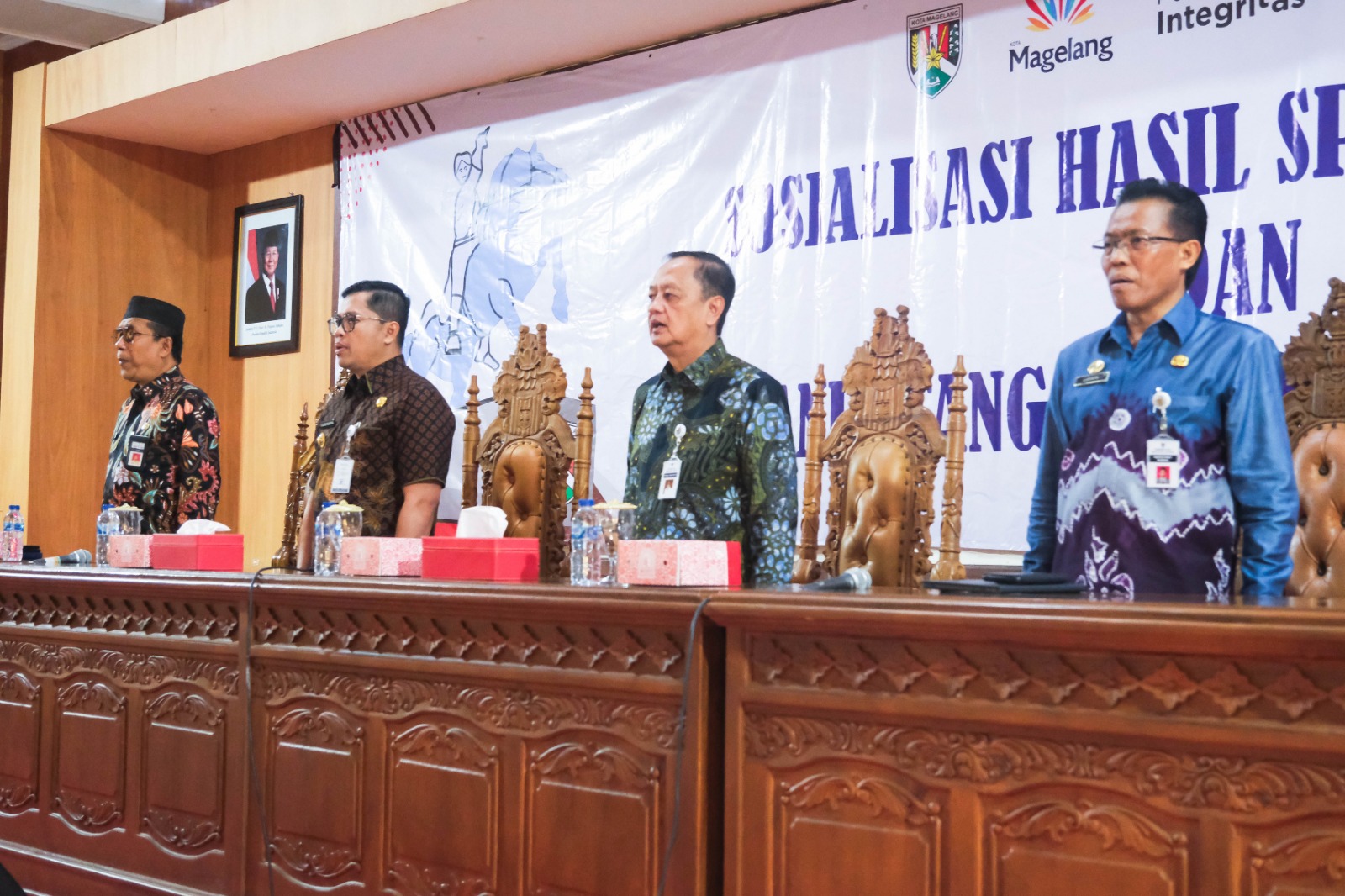Pemkot Magelang Tegaskan Komitmen Antikorupsi Lewat Sosialisasi SPI dan Penandatanganan Pakta Integritas