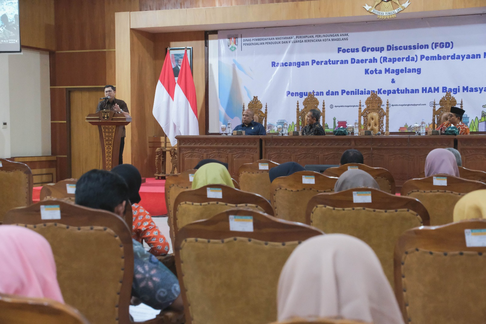 HAM Jadi Fondasi Raperda Pemberdayaan Masyarakat di Kota Magelang