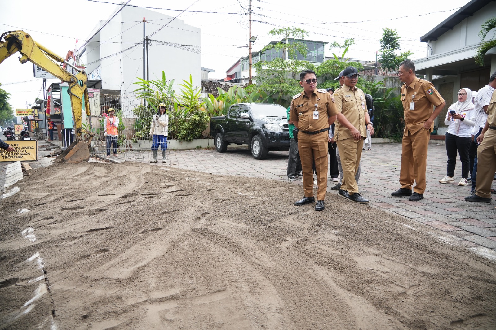Tinjau Langsung, Mas Damar Pastikan Proyek Strategis Kota Magelang 