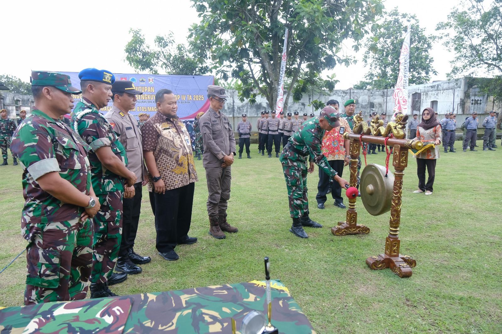 TMMD Sengkuyung Tahap IV Tahun 2025 di Kota Magelang Resmi Ditutup