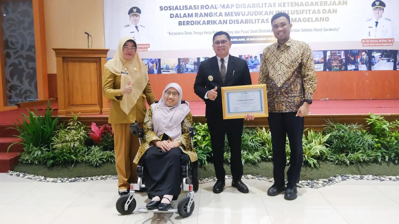 Pemkot Magelang Tegaskan Komitmen Ketenagakerjaan Inklusif bagi Penyandang Disabilitas