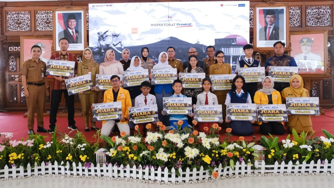 Wali Kota Magelang Canangkan Gerakan 'Berani Jujur, Berani Berubah' di Puncak HAKORDIA 2025