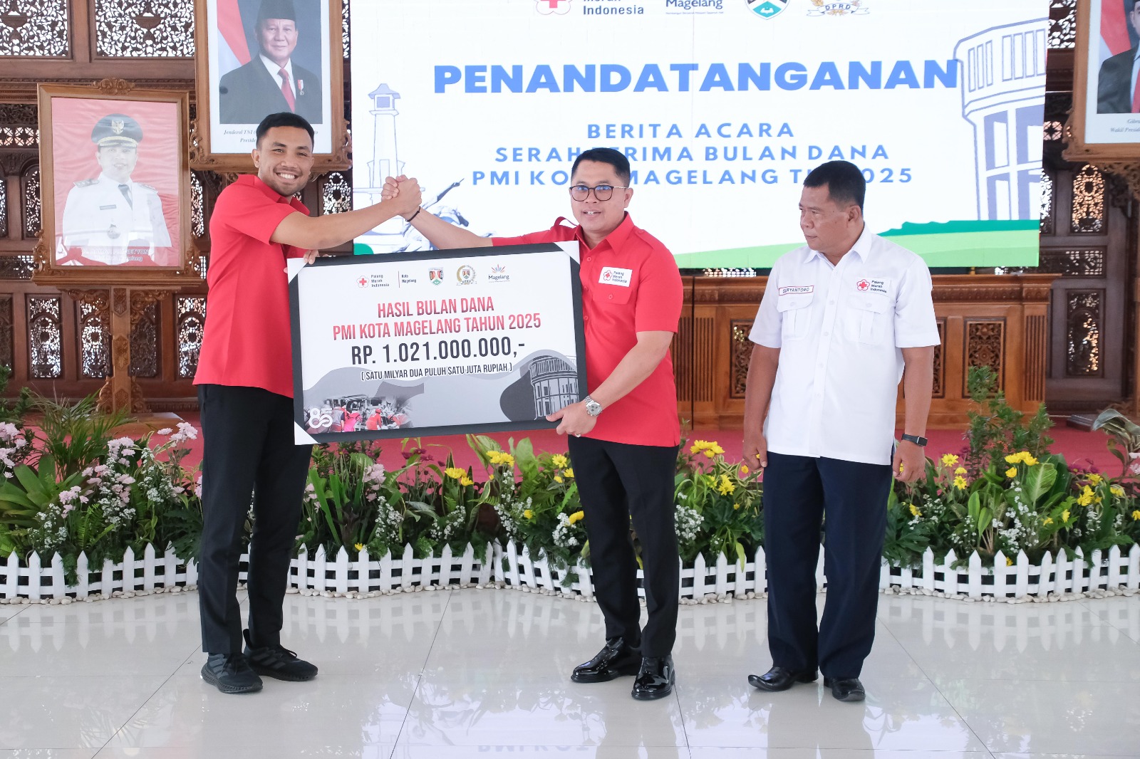 Lampaui Target, Bulan Dana PMI Kota Magelang 2025 Himpun Rp1,02 Miliar