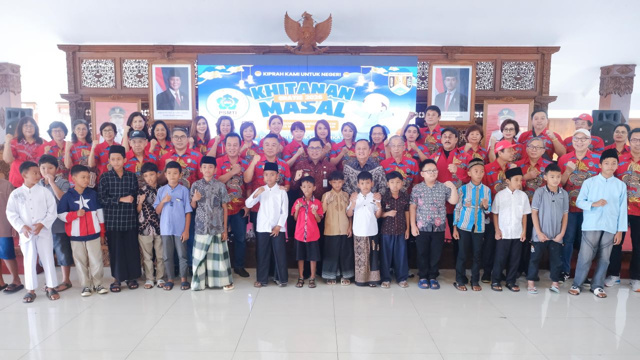 PSMTI Gelar Sunatan Massal Gratis, Wujud Kepedulian Sosial dan Harmoni di Kota Magelang