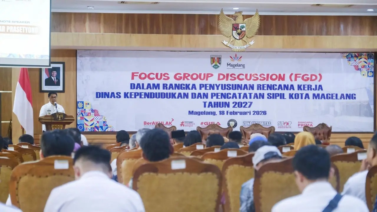 FGD Renja 2027, Disdukcapil Kota Magelang Perkuat Kualitas Data dan Layanan Digital