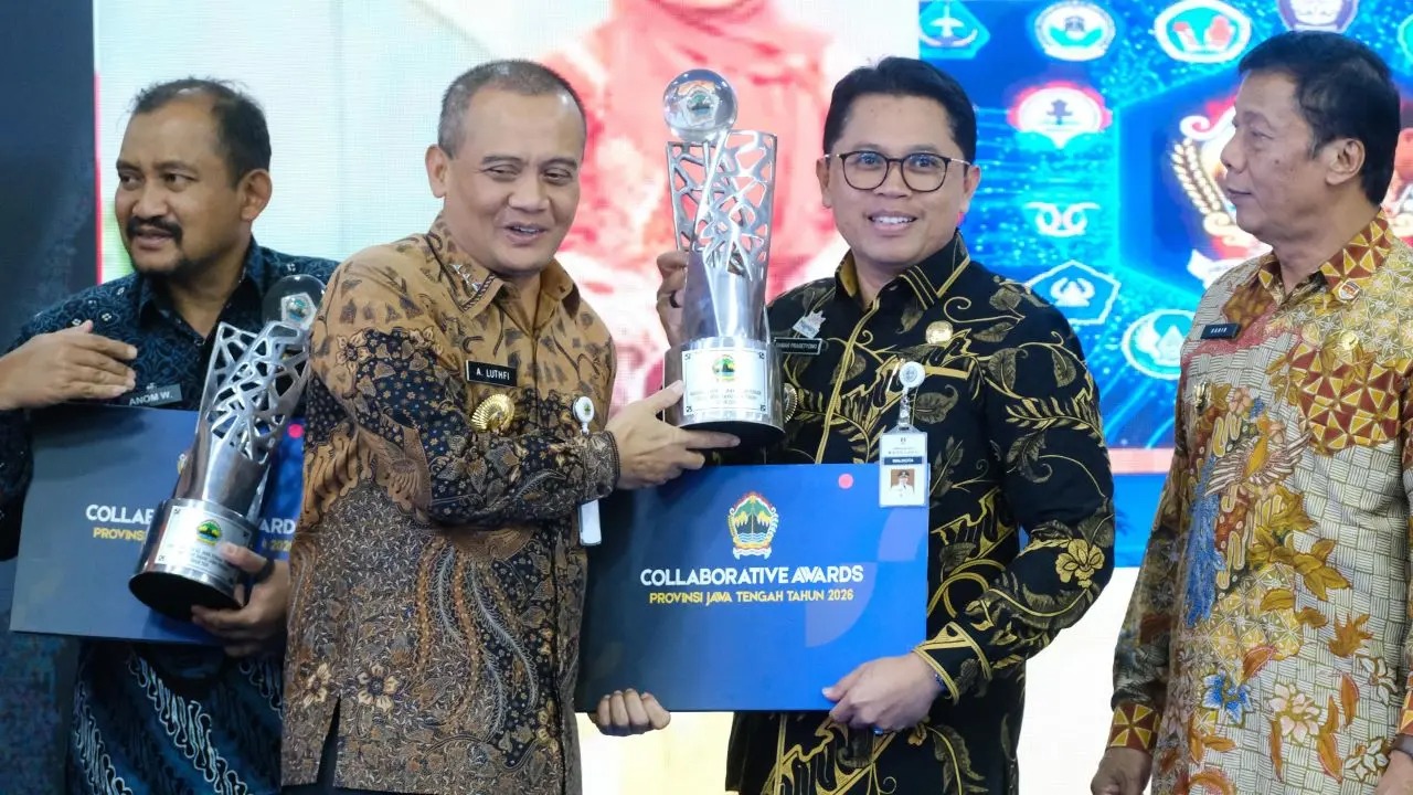 Wujudkan Ekosistem Kolaborasi, Kota Magelang Raih Collaborative Award Jawa Tengah 2026