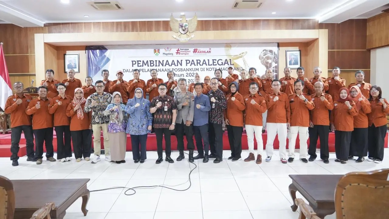 Wali Kota Magelang Minta Paralegal Perluas Akses Bantuan Hukum Warga