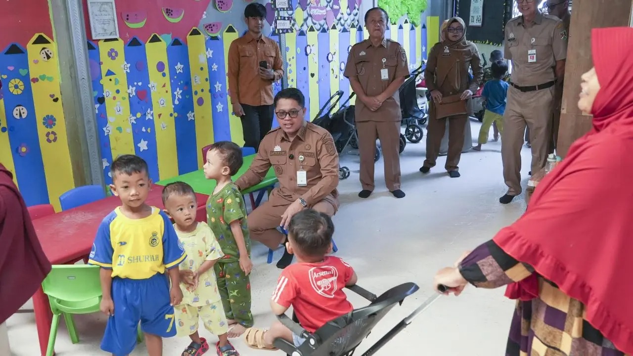 Pastikan Keamanan Anak, Damar Sidak Tiga Tempat Penitipan Anak di Kota Magelang