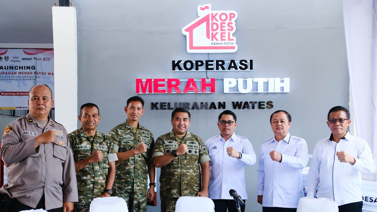 Lokasi Strategis, KDMP Wates Kota Magelang Resmi Beroperasi