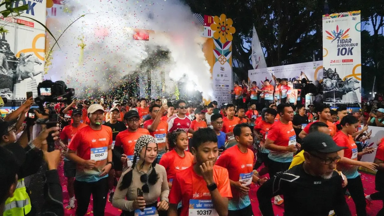 Tidar Borobudur 10K Sukses, Kota Magelang Siap Kembangkan Sport Tourism