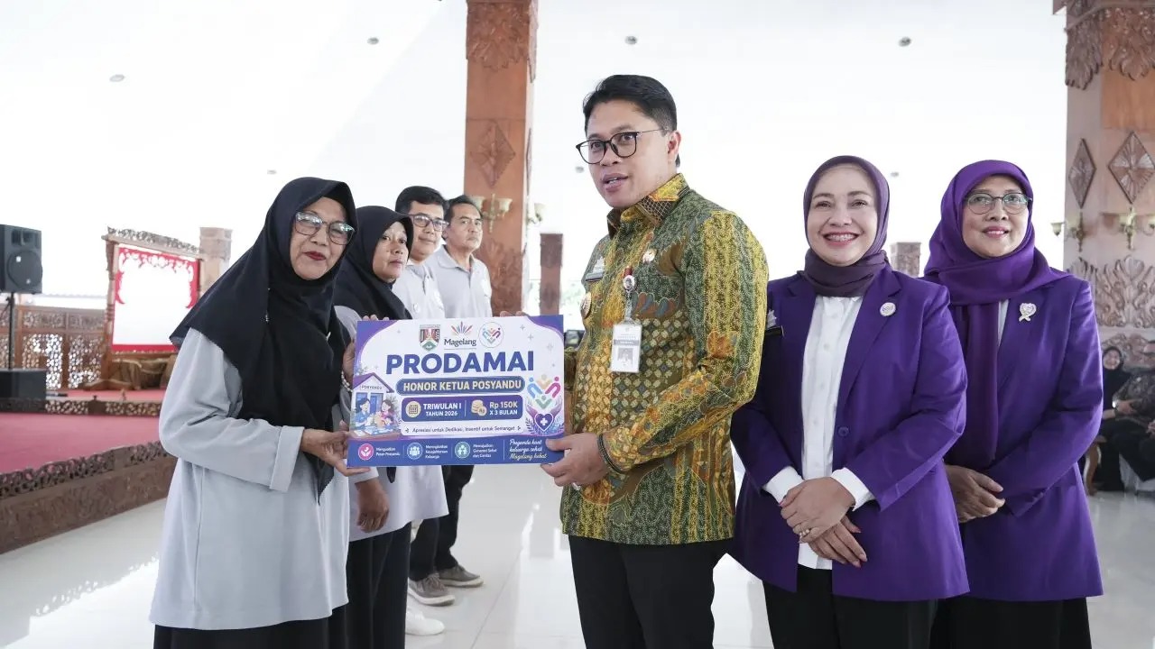 Posyandu Kota Magelang Jadi Mata, Telinga, dan Hati Pemerintah